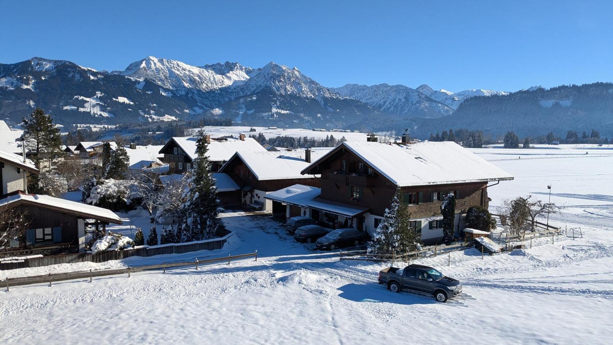 Ferienwohnung Alpenglueck In Bolsterlang Sommerbergbahn Kostenlos Екстериор снимка